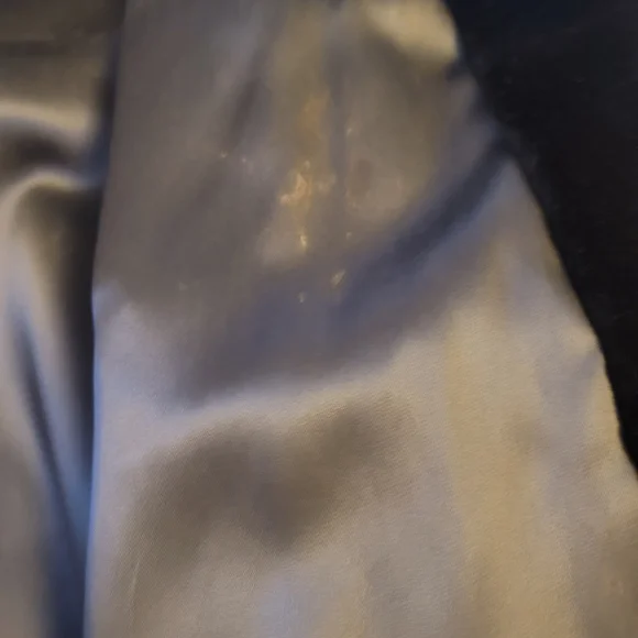 Borgazia Black Full Length Faux Fur Coat Vintage 60s - Picture 6 of 7